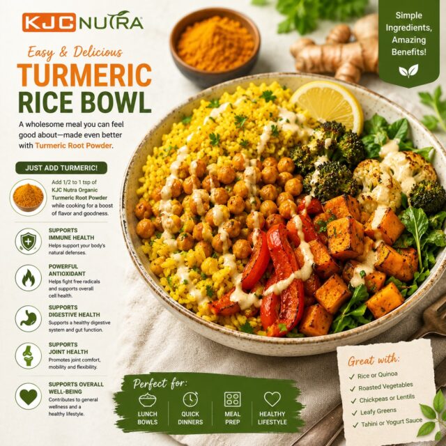 🌿✨ Nature’s Golden Superfood — Organic Turmeric Root Powder by KJC Nutra ✨🌿
Support your wellness journey with the power of pure, organic turmeric root powder! Packed with naturally occurring compounds and antioxidants, turmeric has been used for centuries as part of a healthy lifestyle.
💛 Benefits may include:
✔️ Powerful antioxidant support
✔️ Supports a healthy immune system
✔️ Promotes digestive wellness
✔️ Supports joint comfort and mobility
✔️ Helps maintain liver health
✔️ Supports overall well-being
🌱 100% Organic & Pure
🌱 No Additives or Fillers
🌱 Non-GMO
🌱 Kosher & Halal Certified
🌱 Premium Quality You Can Trust
Whether you're blending it into smoothies, teas, golden milk, soups, or wellness recipes, KJC Nutra Organic Turmeric Root Powder makes it easy to add natural goodness to your daily routine.
📦 Available in bulk and retail packaging
🏆 Trusted quality from KJC Nutra
#KJCNutra #TurmericRootPowder #OrganicTurmeric #TurmericBenefits #NaturalWellness #HealthyLiving #Superfood #HerbalWellness #DigestiveHealth #ImmuneSupport #JointHealth #Antioxidants #OrganicProducts #NonGMO #KosherCertified #HalalCertified #BulkSupplements #WellnessJourney #NaturalHealth #PlantBasedNutrition 🌿💛