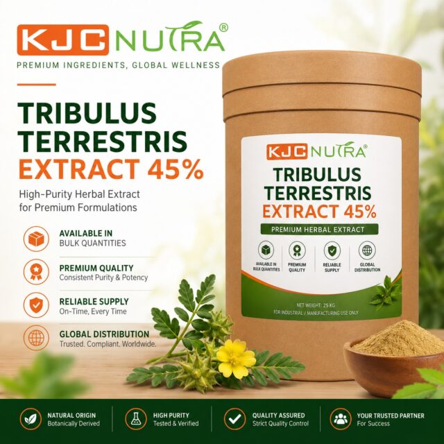 πΏ KJC NUTRA TRIBULUS TERRESTRIS EXTRACT 45% β AVAILABLE IN BULK QUANTITIES
KJC Nutra supplies Tribulus Terrestris Extract 45% for manufacturers, formulators, supplement brands, and private-label companies looking for reliable botanical ingredients.
Our Tribulus Terrestris Extract is ideal for:
β
Capsules & tablets
β
Powder blends
β
Sports nutrition formulations
β
Nutraceutical products
β
Bulk manufacturing needs
With KJC Nutra, you get consistent quality, dependable supply, and global distribution for your production requirements.
Contact us today for pricing, availability, samples, and bulk orders.
π +1 (786) 462-2549
π +1 (305) 549-0138
π§ cs@kjcnutra.com
π§ sales2@kjcnutra.com
KJC Nutra β Premium ingredients. Reliable supply. Trusted worldwide.
#SupplementManufacturing #BotanicalIngredients #BulkIngredients #TribulusTerrestris #KJCNutra